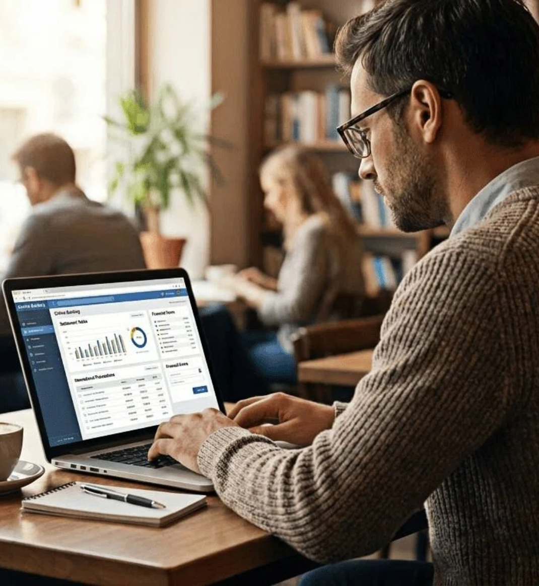 رسم توضيحي لوظيفة أخصائي تسوية دولية